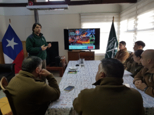 Conaf realizó reunión de coordinación con Carabineros para patrullajes preventivos