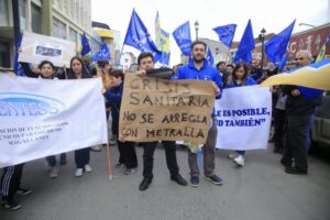 Confusam adhirió a paro nacional y colegios profesionales se movilizaron en HCM