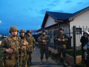 Vecinos de Aves Australes fueron resguardados por Ejército
