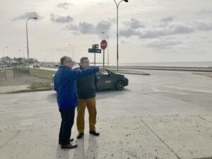 Evalúan reductores de velocidad para disminuir accidentes en Avenida Costanera