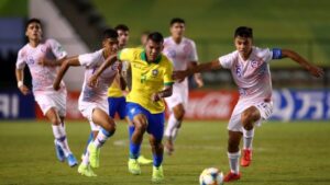 La Selección chilena Sub17 perdió 3-2 y se despidió ante Brasil del Mundial
