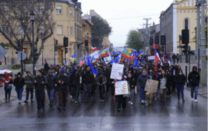 Baja convocatoria tuvo nueva jornada de manifestaciones en Punta Arenas