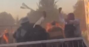 Fiesta por la Virgen del Carmen termina en batalla campal de huasos a caballo en San Javier