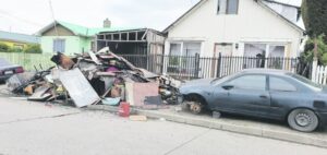 Ropa secando sobre estufa fue  la causa del incendio que destruyó vivienda en Población Jorge Cvitanic