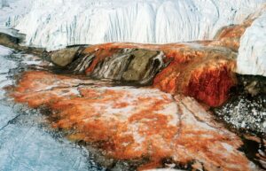 Revelan los secretos de la catarata de sangre que existe en glaciar de la Antártica