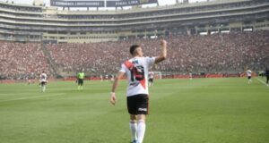 La final que se jugaría en Santiago: River da el primer golpe ante Flamengo en Lima con gol de Borré