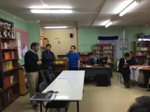 Seremi de Educación se reunió con  comunidad educativa de Porvenir