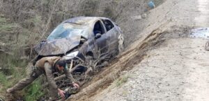 Conductor que volcó camino al Andino lo hacía en estado de ebriedad y sin licencia