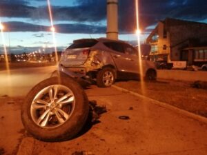 Accidente en la Costanera dejó un lesionado