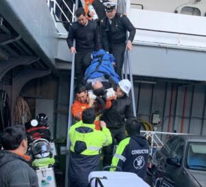 Embarazada fue atendida en medio del Estrecho debiendo retornar a Porvenir