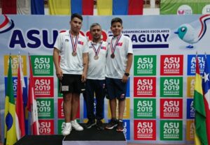 Magallánicos dan medallas a Chile en los Juegos Sudamericanos Escolares