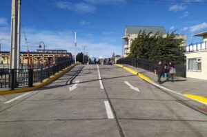 Puente de calle Chiloé estará en  completo funcionamiento este viernes