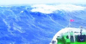 Extremo desafío en peligrosas aguas del Mar de Drake