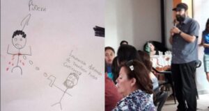 Dibujos infantiles de diputado Gutiérrez 