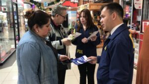 PDI realizó campaña que llama a aportar antecedentes para detener la violencia