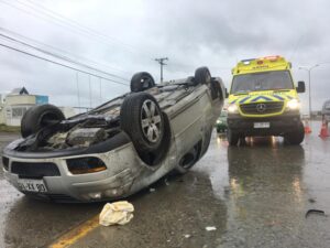 Cinco lesionados en dos accidentes  deja jornada del domingo