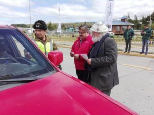 Autoridades realizaron operativo de tránsito en Villa Tehuelches