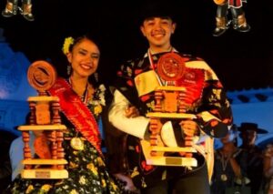 Jóvenes magallánicos obtuvieron el tercer lugar en Campeonato Nacional de Cueca Huasa Juvenil