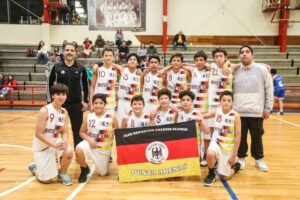 Equipo básquetbol U-13 del  Colegio Alemán viajará al Campeonato Internacional de Valdivia