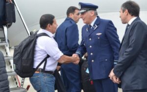 Vicepresidente de Brasil en Punta Arenas