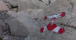 Descubren nueva pintura en piedra de Torres del Paine