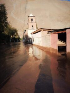 “Dejó prácticamente a todo el pueblo con barro en sus casas”