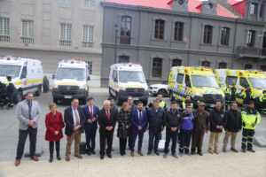 Presentaron seis nuevas ambulancias que serán incorporadas a la Red Asistencial de Salud Magallanes