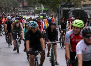 Un 67% de los ciclistas usa  casco, 24% no ha sufrido accidentes y el 68% son hombres