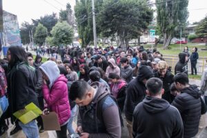 Manifestaciones no pudieron impedir rendición de la PSU en Punta Arenas