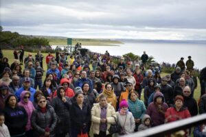 Más de mil personas llegaron a la peregrinación de la “Virgen de Montserrat”