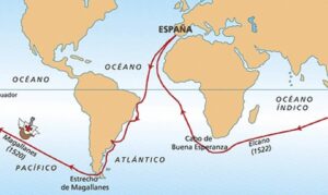 Juan Sebastián Elcano y la ruta tras la muerte de Hernando de Magallanes