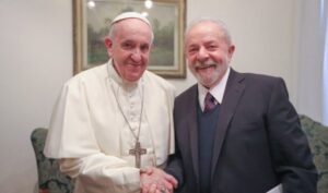 Papa Francisco recibió al expresidente brasileño Lula da Silva