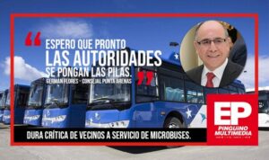 Dura crítica de vecinos a servicio de microbuses que recorren Punta Arenas