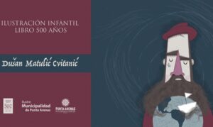 Ilustrador magallánico ganó concurso para dibujar la portada de libro que conmemora los 500 años