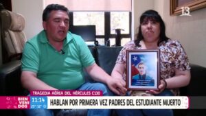 Padres de estudiante de la UMAG que iba en vuelo FACh hablaron con matinal del 13