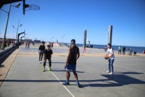 Turistas y magallánicos disfrutaron del inalterado día de calor en Punta Arenas