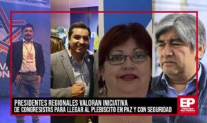 Presidentes regionales valoran iniciativa de congresistas para llegar al plebiscito en paz y con seguridad