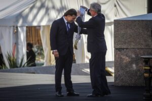 Con protestas contra Piñera se realizó cambio de mando presidencial en Uruguay