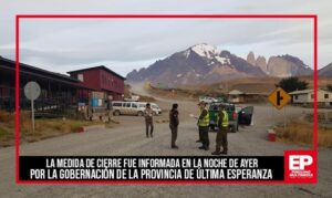 Carabineros fiscaliza accesos tras cierre de Torres del Paine y Cueva del Milodón