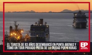 Paciente con Coronavirus desembarcó en Punta Arenas y adelantan cierre de temporada de cruceros