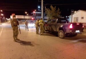 Cinco detenidos dejó tercera jornada de toque de queda en la Región de Magallanes