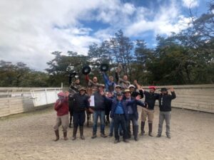 Vecinos de la Comuna de Río Verde se capacitaron en manejo de riendas
