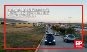 Comunidad porvenireña salió a la calles en caravana vehicular a exigir el cierre de Isla de Tierra del Fuego