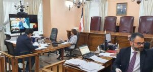 Implementan sistema de audiencias por videoconferencia para resguardar funcionamiento de sala