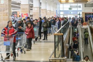 Cierran el mall y el módulo central de Zona Franca