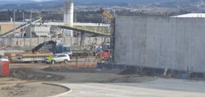 Grave trabajador que sufrió accidente en construcción