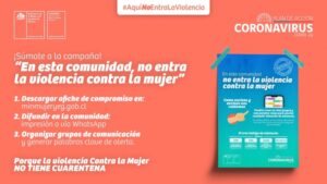 Lanzan en Magallanes campaña de prevención “En esta comunidad no entra la violencia”