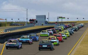 Liga de automovilismo virtual cautiva a los amantes tuercas en la Patagonia