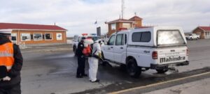 Sanitización de dependencias y vehículos de Capitanía de Puerto de Punta Delgada