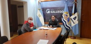 Destacan reunión entre empleados  del comercio y el intendente de Santa Cruz